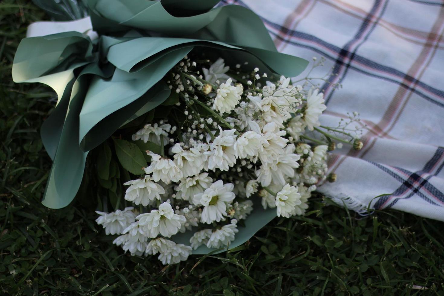 Fresh bouquet ready for delivery